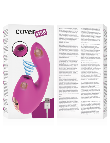 COVERME - SUCÇÃO CLITORIANA E PODEROSO VIBRADOR G-SPOT RUSH