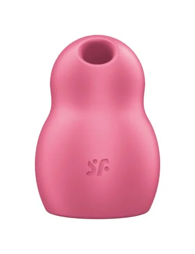 SATISFYER PRO TO GO 1 ESTIMULADOR DE PULSO DE AR DUPLO E VIBRADOR - VERMELHO