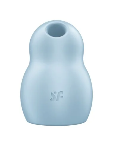 SATISFYER PRO TO GO 1 ESTIMULADOR DE PULSO DE AR DUPLO E VIBRADOR - AZUL