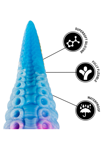 EPIC - DILDO DE TENTÁCULO AZUL PHORCYS TAMANHO PEQUENO