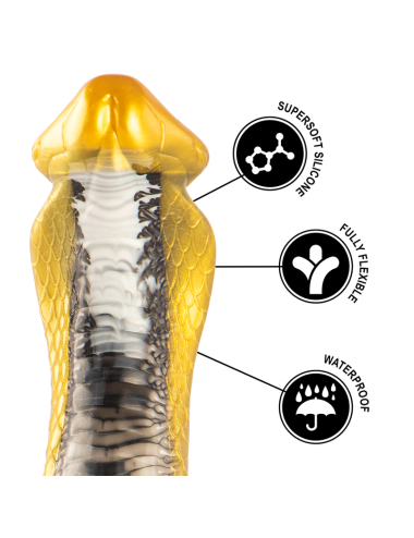 EPIC - DRAKON DILDO AMARELO COBRA