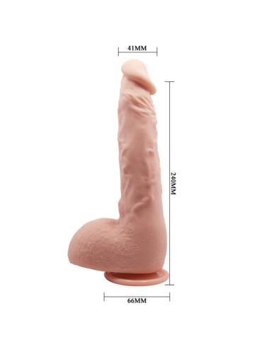 BAILE - DILDO REALISTA JASON NATURAL 24 CM