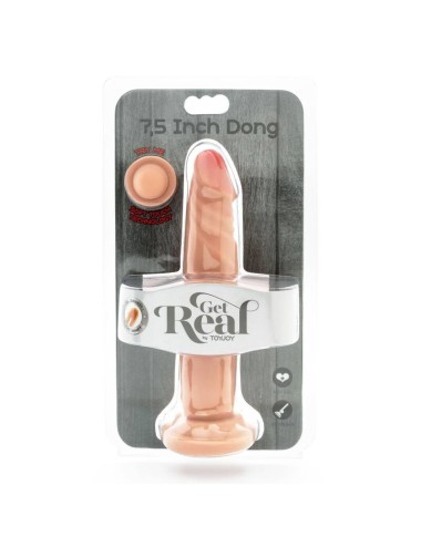 GET REAL - DONG DUAL DENSIDADE PELE 19 CM