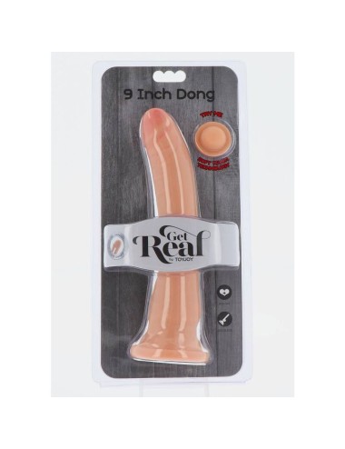 GET REAL - DONG DUAL DENSIDADE PELE 20,5 CM