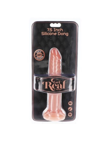 GET REAL - SILICONE DONG 19 CM PELE