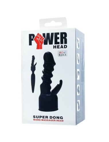 BAILE - CABEA INTERCAMBIVEL POWER HEAD PARA ESTIMULAO INTERNA E DO CLITÓRIS