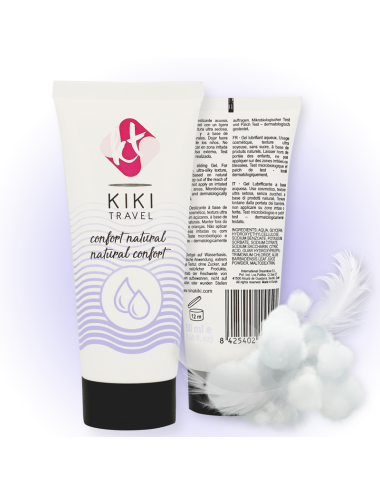 KIKÍ TRAVEL - CONFORT LUBRIFICANTE NATURAL 50 ML