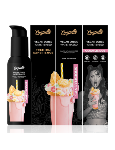 COQUETTE CHIC DESIRE - LUBRIFICANTE VEGANO CANDYLICIOSO PREMIUM EXPERIENCE 100ML