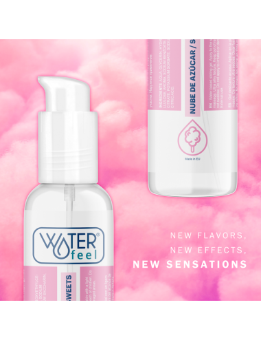 WATERFEEL - LUBRIFICANTE NUVEM DE AÇÚCAR 175 ML
