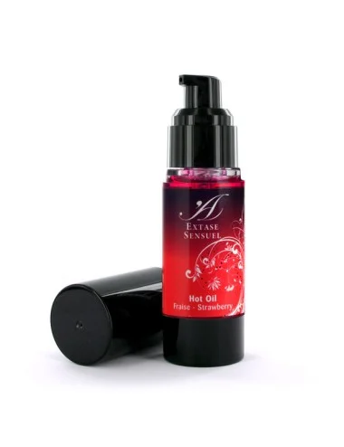 EXTASE SENSUAL - ÓLEO ESTIMULANTE DE CALOR DE MORANGO 30 ML