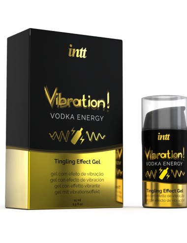 INTT - PODEROSO ESTIMULANTE ÍNTIMO GEL VIBRATÓRIO LÍQUIDO VODKA 15ML