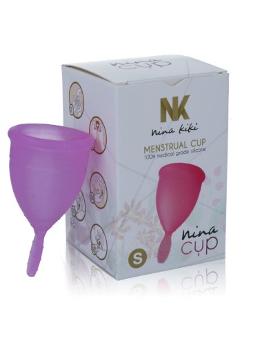 NINA KIKÍ - COPO MENSTRUAL ROXO - TAMANHO S