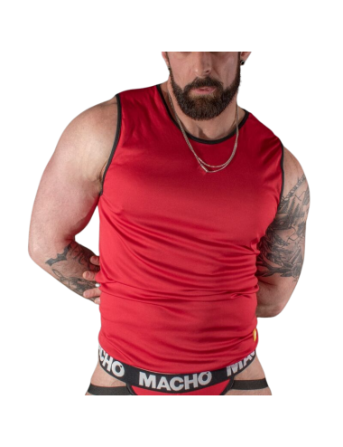 MACHO - T-SHIRT VERMELHA L/XL