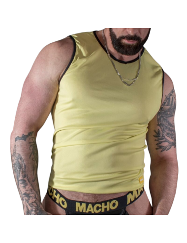 MACHO - T-SHIRT AMARELO S/M