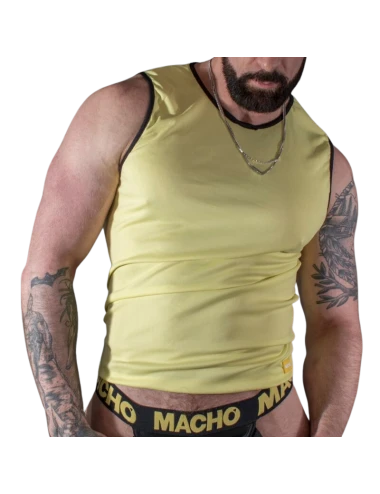 MACHO - T-SHIRT AMARELO S/M