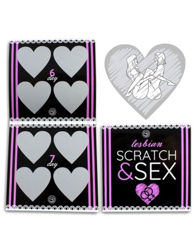 SECRETPLAY - SCRATCH & SEX GAME PARA CASAIS POSIÇÕES LÉSBICAS (ES/EN/FR/PT/DE)