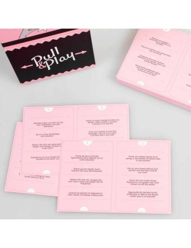 SECRETPLAY - JOGO DE CARTAS PULL & PLAY (ES/EN/DE/FR/NL/PT/IT)