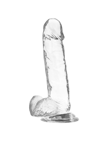 X RAY - ARNÊS + DILDO TRANSPARENTE COM BOLAS 20 CM -O- 4.5 CM