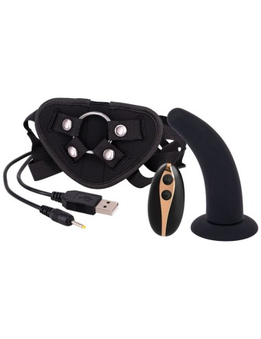 SEVEN CREATIONS - CINTA ARNÊS COM DILDO 12.5 CM