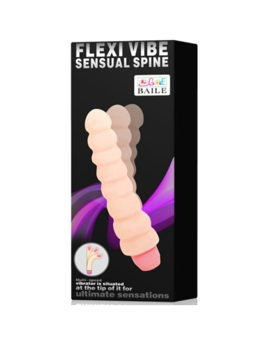 BAILE - VIBRADOR FLEXIVEL FLEXI VIBE SENSUAL SPINE 19 CM