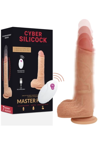 CYBER SILICOCK - CONTROLE REMOTO REALÍSTICO MASTER HUCK 20.9 CM -O- 4 CM