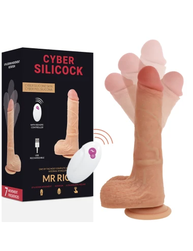CYBER SILICOCK - CONTROLE REMOTO REALÍSTICO MR RICK 20.9 CM -O- 4 CM