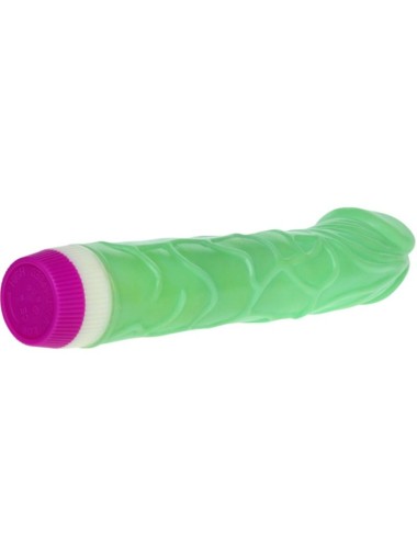 BAILE - VIBRADOR WAVES OF PLEASURE 23 CM VERDE