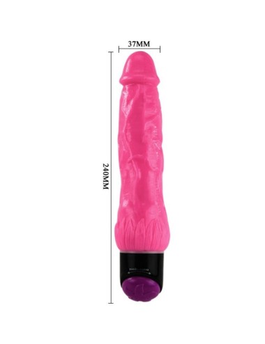 BAILE - VIBRADOR REALISTA SEXO COLORIDO LILS 24 CM