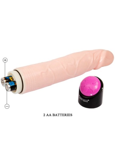 BAILE - VIBRAO E ROTAO SEXUAL COLORIDA 24 CM