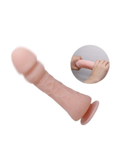 BAILE - O DILDO DE PÊNIS GRANDE COM VIBRAO NATURAL 23.5 CM