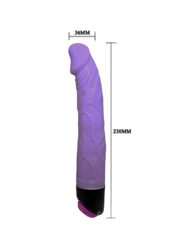 BAILE - VIBRADOR REALÍSTICO ADOUR CLUB 23 CM LIlás