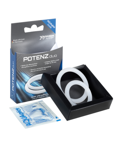 JOYDIVISION POTENZDUO - RINGS BRANCO - M