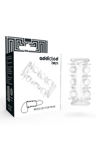 ADDICTED TOYS - PÊNIS MANGA TRANSPARENTE