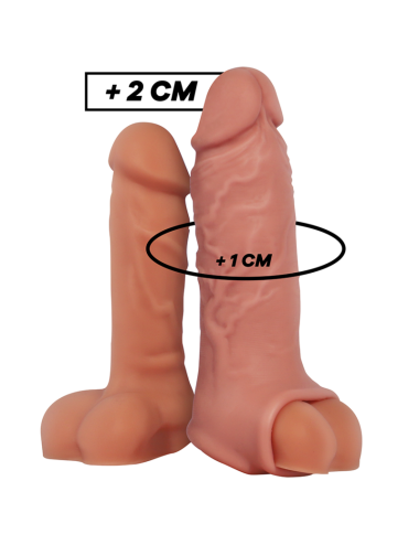 VIRILXL - EXTENSÃO DE PÊNIS NATURAL DE SILICONE LÍQUIDO V9