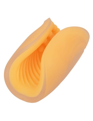 CALEXOTICS - MASTURBADOR BEADED GRIP LARANJA