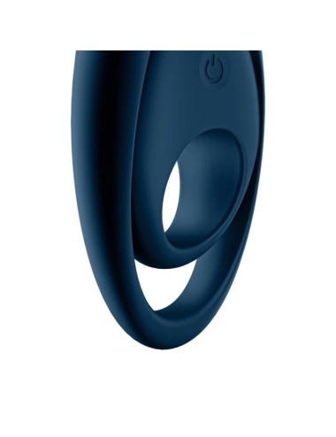 SATISFYER - GLORIOUS DUO ANEL VIBRADOR AZUL