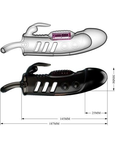 PRETTY LOVE - BAINHA PARA PÊNIS SLOANE COELHO PRETA