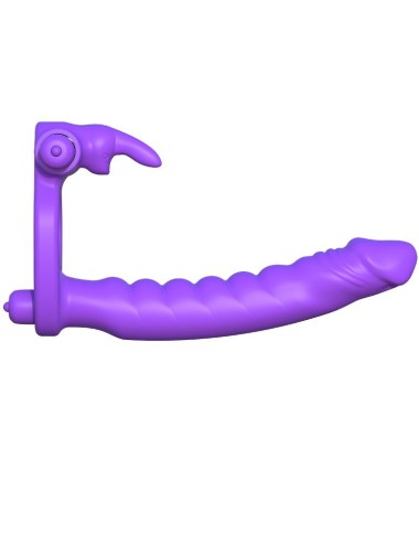 FANTASY C-RINGZ - SILICONE DOUBLE VIBRATOR COELHO