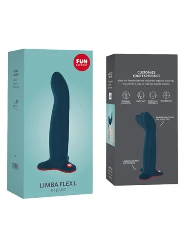 FUN FACTORY - LIMBA FLEX L VELUDO AZUL
