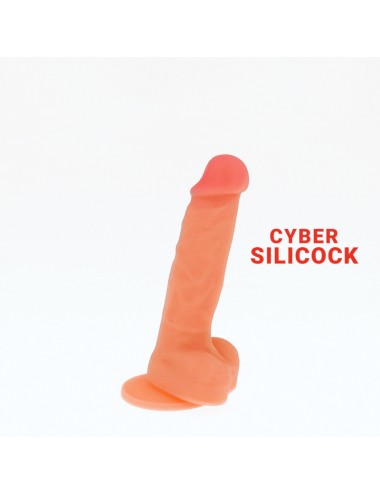 CYBER SILICOCK - ANSEL ULTRA REALISTIC SOFT LIQUID SILICONE 15.5 CM -O- 2.9 CM