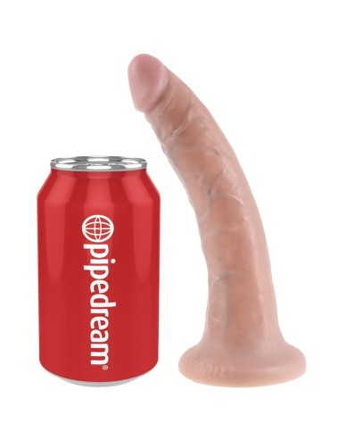 KING COCK - 7 CARNE DE DILDO 17.8 CM