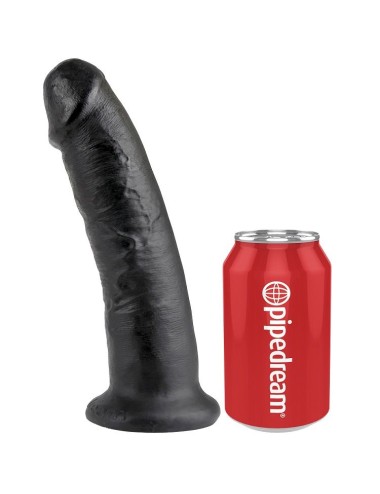 KING COCK - 9 DILDO PRETO 22.9 CM