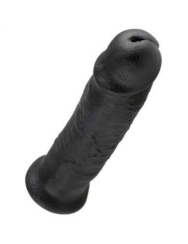 KING COCK - 10 DILDO PRETO 25 CM