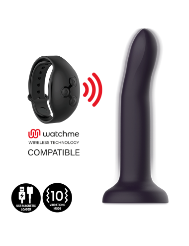 MYTHOLOGY - DUMAN MYSTIC DILDO M - VIBRADOR COMPATÍVEL COM A TECNOLOGIA WATCHME WIRELESS