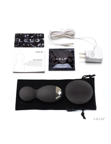 LELO - BADGE BOLAS DE HULA PRETAS
