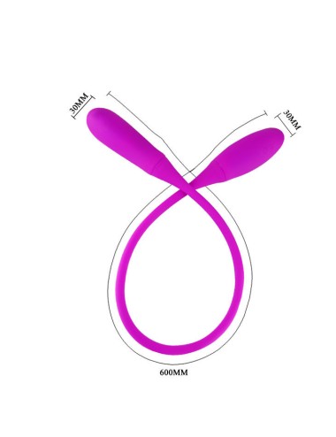 PRETTY LOVE - SMART VIBRADOR SNAKY VIBE 7 V + 3 CÓCEGAS