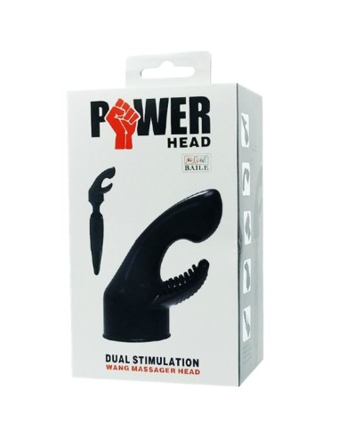 BAILE - CABEA INTERCAMBIVEL POWER HEAD PARA MASSAGERESTIMULAO DE PONTO GY E CLITÓRIS