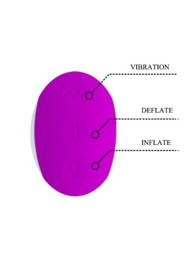 PRETTY LOVE - VIBRADOR INFLVEL RECARREGVEL DEMPSEY
