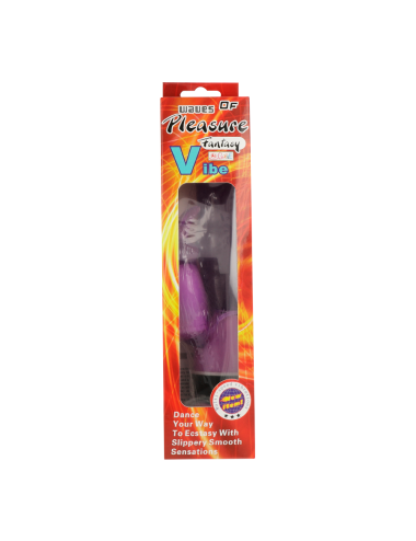 BAILE - VIBRADOR WAVES OF PLEASURE FANTASY COM COELHO LILS 23 CM