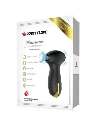 PRETTY LOVE - VIBRAO E SUCO DE MARTELO INTELIGENTE